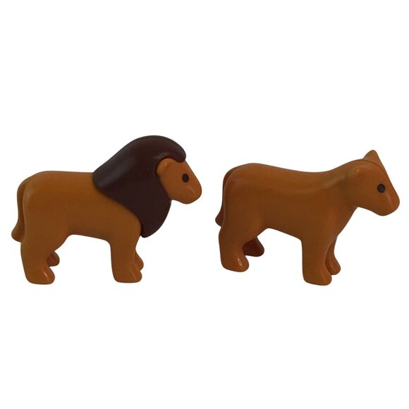 Playmobil 123 Toy Figures Giraffe Lion Lioness Chimp Monkey Safari Jungle Animal - Picture 4 of 7